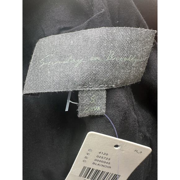 Anthropologie Sunday in Brooklyn Black Faux Leather Dress Size S - Picture 7 of 9